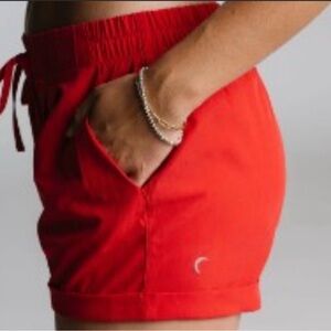 ZYIA Red Women's Shorts